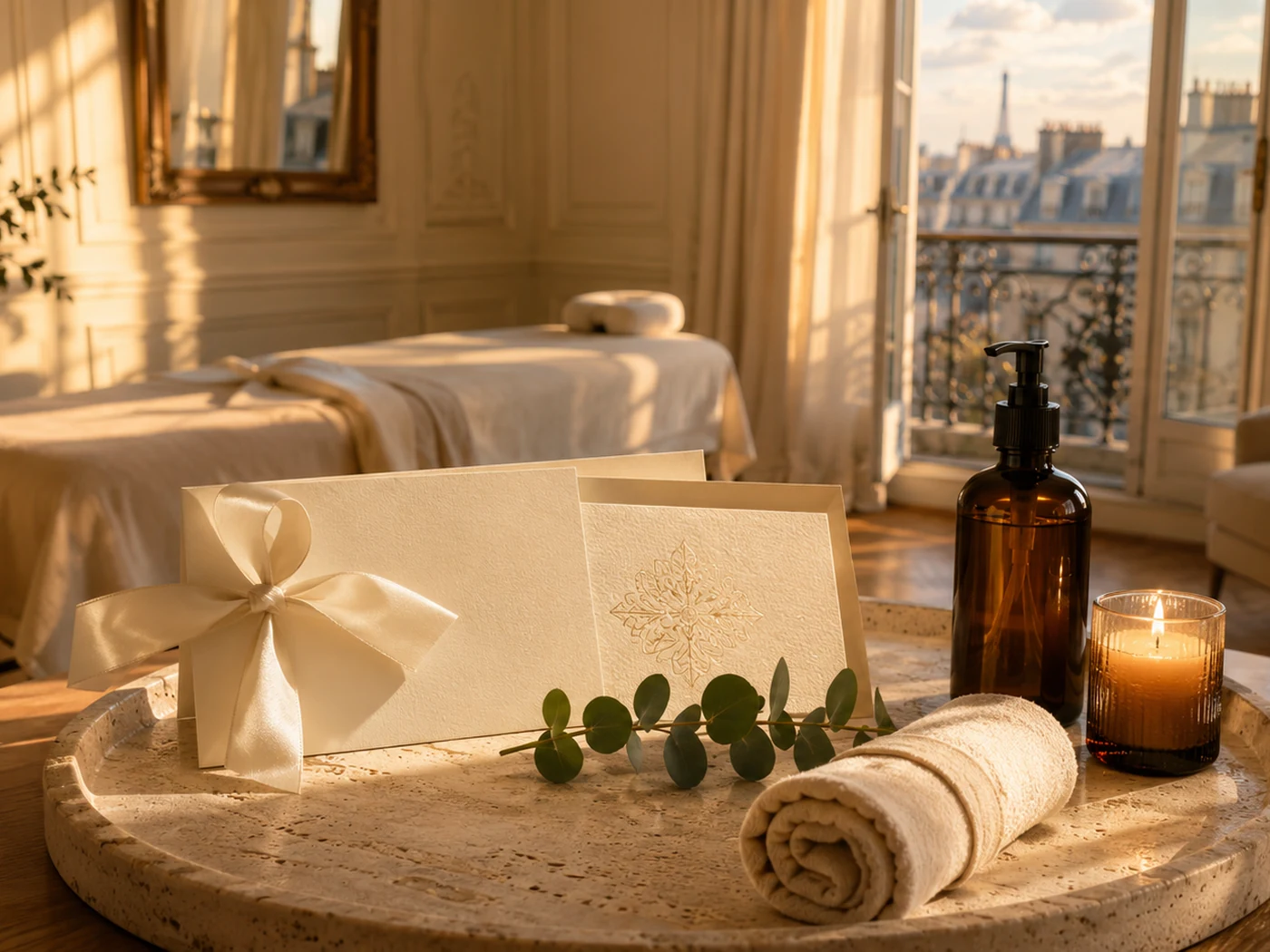 Carte cadeau Prodigia pour une expérience de massage haut de gamme à Paris