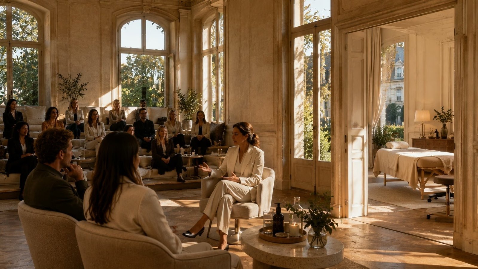 Massage pour salons professionnels
